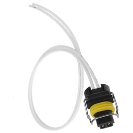 2 Wire Pigtail Connector Plug Pigtail fit For 7.3L 6.0L Ford fit for Powerstroke Chevy GMC Duramax 6.6L Variable Geometry Turbo (VGT) Solenoid Injection Pressure Regulator (IPR) Valve