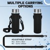 FillTouch Water Bottle Holder Water Bottle Bag Carrier Neoprene Portable