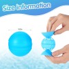 6PCS Silicone Magnetic Water - Absorbing Burst Balls: Fun Water