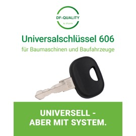 Key 606 Universal Key 14606 Construction Machine Key Liebherr 14602 (10)