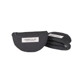 Vermicula 100% Organic Cotton Pot Holder (Set of 2) Potholders Charcoal Grey GY