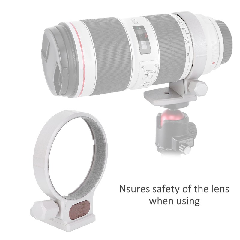 Metal Lens Mount Ring Aluminium Alloy for Canon 70‑200mm f2.8L