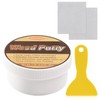 SEISSO Wood Putty, Water-Based Woods Filler, White Wooden Putty for