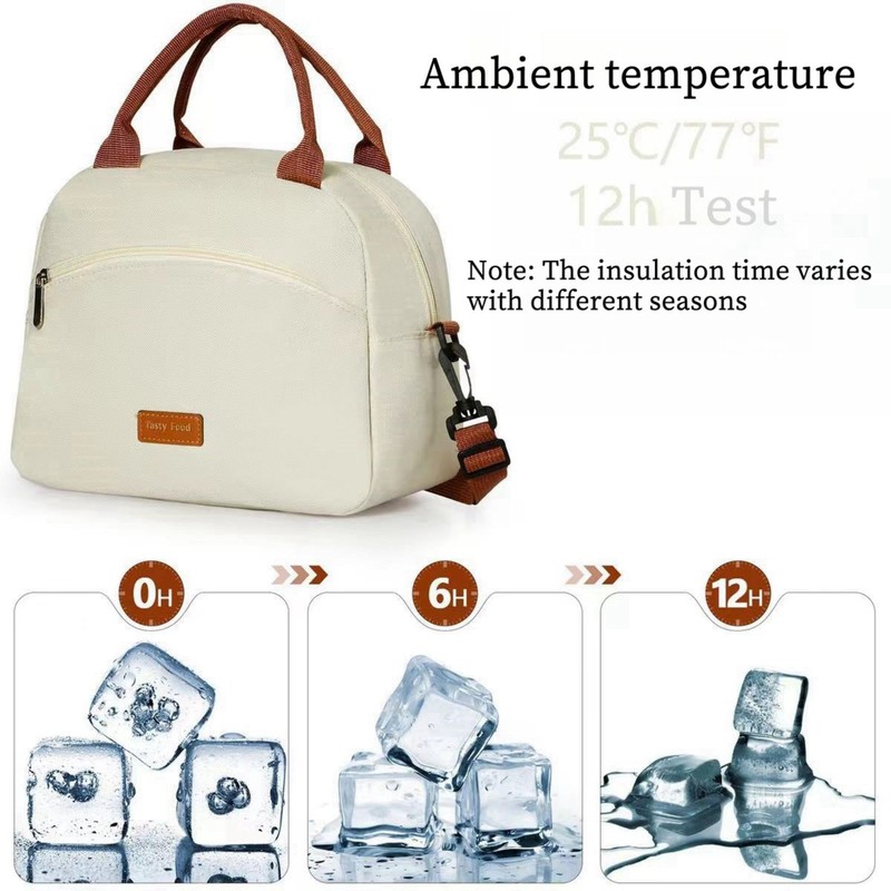 ARREBOL Insulated Cooler Lunch Tote Bag Box for Women Work