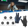PATIKIL 3 Finger Pool Glove Left Hand, Billiard Gloves Pool