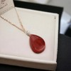 Red Jasper Teardrop Pendant