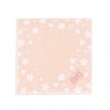 JILLSTUART JILLSTUART Petit Three Flower Towel Handkerchief, Pink, Full Fee