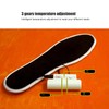 2Pcs Electric Heated Insoles Smart 3 Gears Temperature Adjustment Warm