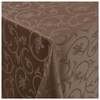 Tablecloth, Damask Fabric, Baroque, Tulips Tablecloth, Ironing Arm, Square, 100