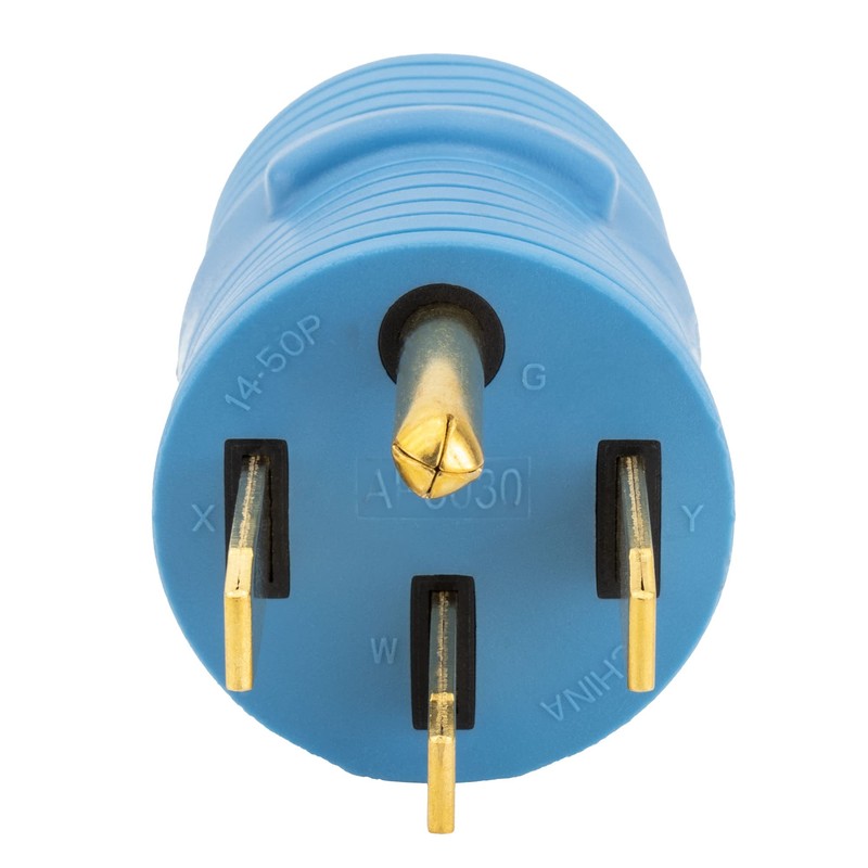 RecPro 50 Amp RV Plug to 30 Amp Adapter |