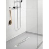 Elefloom Linear Shower Drain, Shower Drain 24 inch with Bar