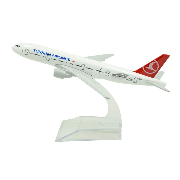 TANG DYNASTY(TM 1:400 16cm Turkish Airlines B777 Metal Airplane Model Plane Toy Plane Model