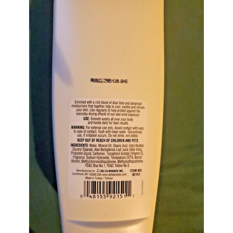 PERSONAL CARE 2 PACK ALOE VERA SKIN LOTION