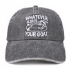 InnoBeta Goat Gifts for Goat Lovers, Embroidered Cap, Adjustable Hat