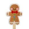 Bothy Threads Counted Cross Stitch Kit - Merry - Gingerbread