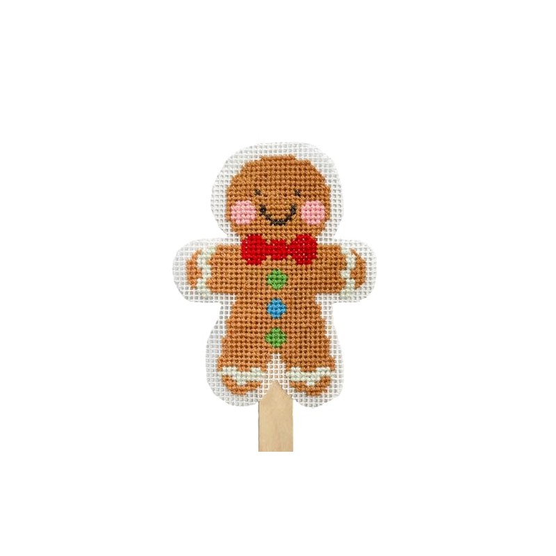 Bothy Threads Counted Cross Stitch Kit - Merry - Gingerbread
