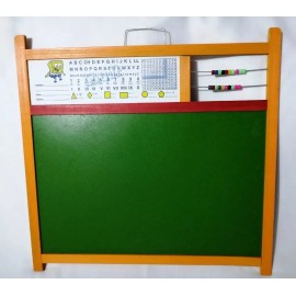 D. Imprehispanica Pizarrón Tradicional Infantil De Madera 51x56cm. Pizarra