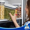 MR.SIGA Airtight Cereal Dispenser Set, Storage Containers for Dry Goods,