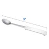 Rehabilitation Advantage Long Teaspoon with Lightweight Plastic Handle