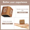 VEWINGL Cube Productivity Timer, 5/10/30/60 Min Presets + Custom Countdown,
