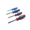 Crescent 4 Pc. Phillips/Slotted Co-Molded Diamond Tip Screwdriver Set -