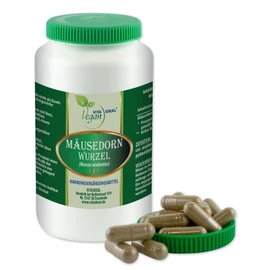 VITA IDEAL Vegan® Vitaide Root Mouse Buckle, 90 Capsules - Ruscus Aculeatus - Mouse Thorn Root Daily Serving 660 mg, Powder Pure Natural without Additives, Original
