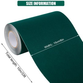 Artificial Grass Self Adhesive Single-Sided Turf Seam Tape for Fake Grass Jointing, Connecting Outdoor Carpet, Green Lawn Mat Rug,6InX33Ft