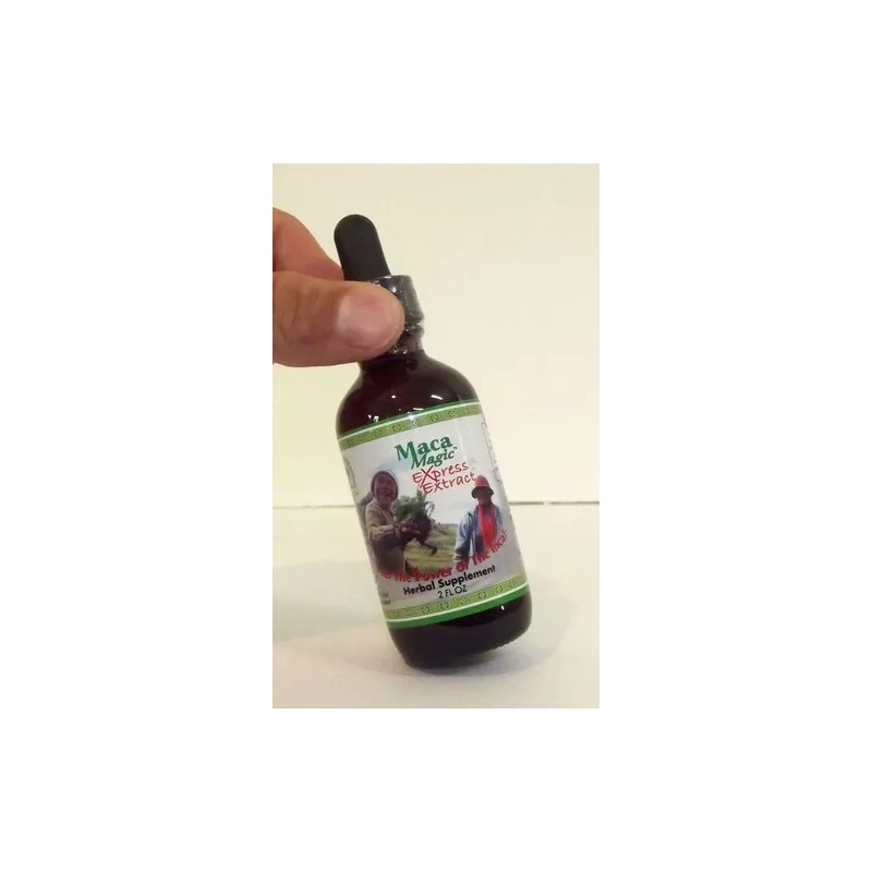 Extracto Líquido Energético Orgánico Maca Magic Express 2 Oz