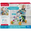 Fisher-Price Baby to Toddler Toy, Learn with Me Zebra Walker