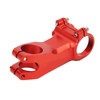 Bike Stem Red Aluminum Alloy Mountain Bike Handlebars Negative 17