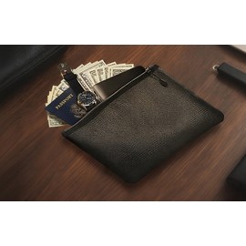 ADIMO Fireproof Document Bags,14.96”x 9.44”Waterproof and Fireproof Money Bag,Fireproof Safe Storage Pouch with Zipper for A4 Document Holder,File,Cash and Tablet