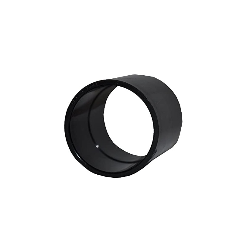 Solvent Black 50mm (56mm) Waste Pipe Coupling - Pack of
