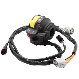 M MATI Left Handlebar Switch Start Stop Kill Headlight for Suzuki LTZ400 QuadSport Z 400 2005-2008 37400-07G22 37400-07G21 37400-07G20