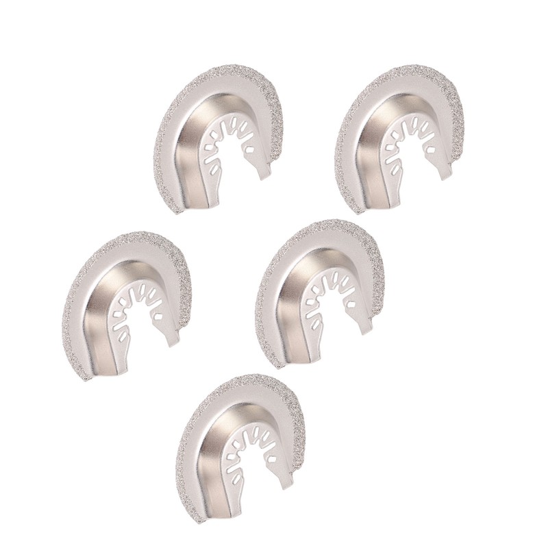 5Pcs Oscillating Saw Blades Universal Diamond Carbide for Tile Grout