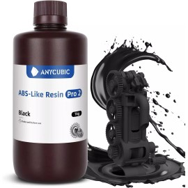 ANYCUBIC Buy 3 Pay 2ANYCUBIC ABS-Like Pro 2 LCD 3D Printer Resin Hardness & Toughness - Black/1KG