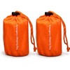NovaMedic Emergency Sleeping Bag – 84"x36" Thermal Mylar Survival Bivy