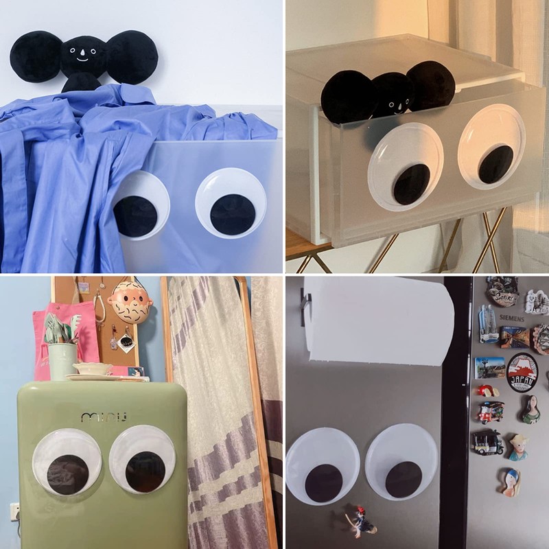 Cinvo 7 Inch Giant Googly Eyes Self Adhesive 18cm Big