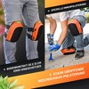 GRÜNTEK Gel Work Knee pads with 4 straps. Gardening Flooring