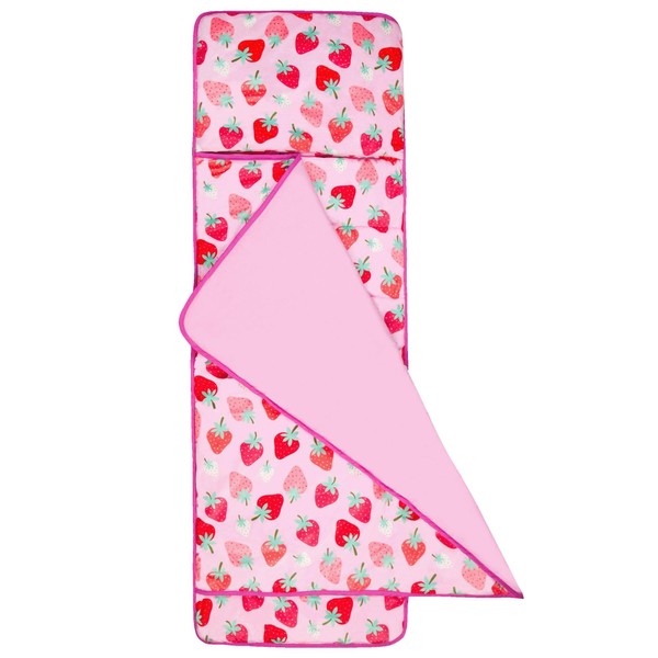 Wildkin Kids Plush Nap Mat – Soft, Cozy, Convenient for