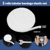 2 Rolls 11 Yard Tubular Bandage, 0.6 Inch Elastic Net