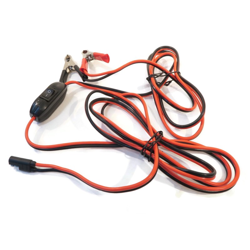 The ROP Shop New 10 ft. Wire Harness/Power Cables 12V