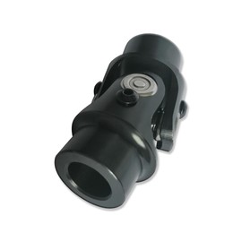 IMOOA 3/4" Smooth x 13/16"-36 Spline Universal Steering U Joint 83mm Length Black Steel