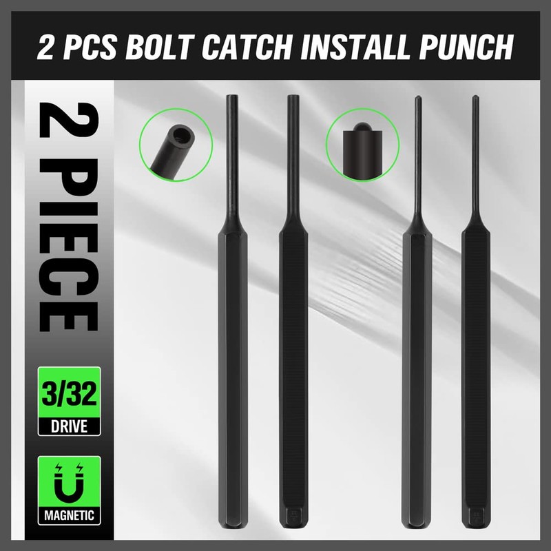 7-Piece Premium Roll Pin Starter Punch and Install Punch Set