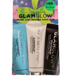 Glamglow Muds Just Wanna Have Fun 4 Piece Set NEW