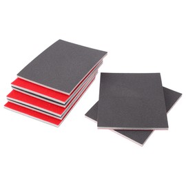 TUCKBOLD 8 Stück 5,51 x 4,33 Zoll P400 Schleifschwamm Feine Schleifpads Waschbar für Metall Holz Trockenbauwände Felsen Autolack Kunststoff DIY 0,2 Zoll