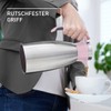 Emsa Soft Grip N4120300 Insulated Jug, 1 Litre, Stainless Steel,