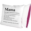 glitzertassen.de® | Mum Definition | Cushion with Saying | Gift