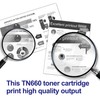 TN660 Toner Cartridge Replacement for Brother TN660 TN630 TN-660 High