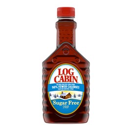 Log Cabin Sugar Free Syrup, 12 FL OZ (Pack of 12)