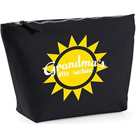 Hippowarehouse Grandma's Little Sunshine printed make up cosmetic wash bag 18x19x9cm
